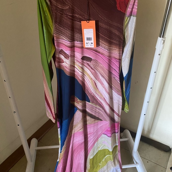 STINE GOYA Multicolor Midi Dress - Picture 1 of 4